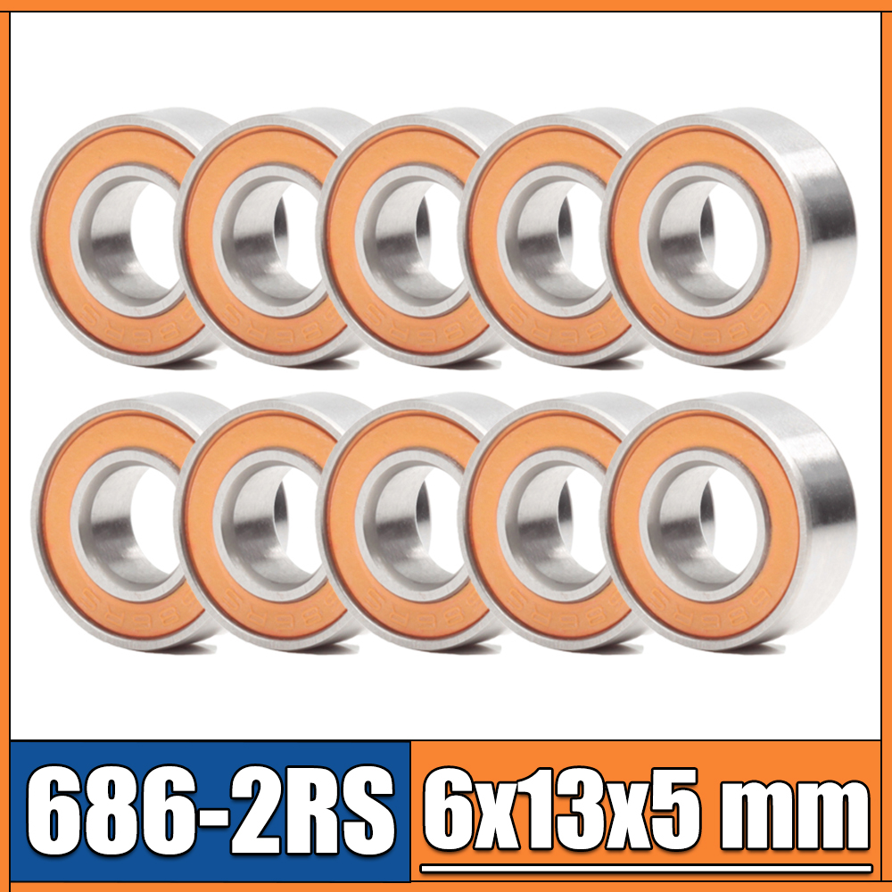 Rc Hobby Nitro - 686RS Bearing 10PCS 6x13x5 mm ABEC-3
