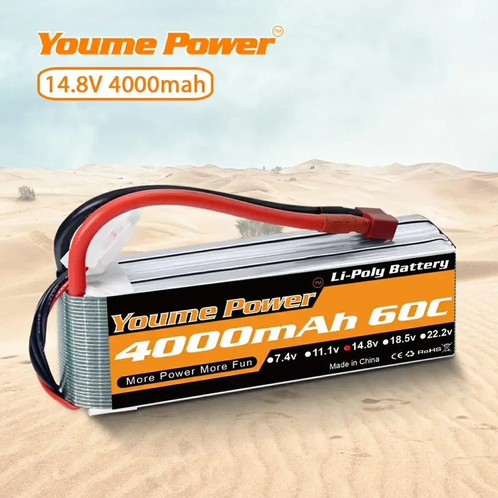 Rc Truck Monster - 4S 14.8V Lipo Battery 3300mah 4000mah