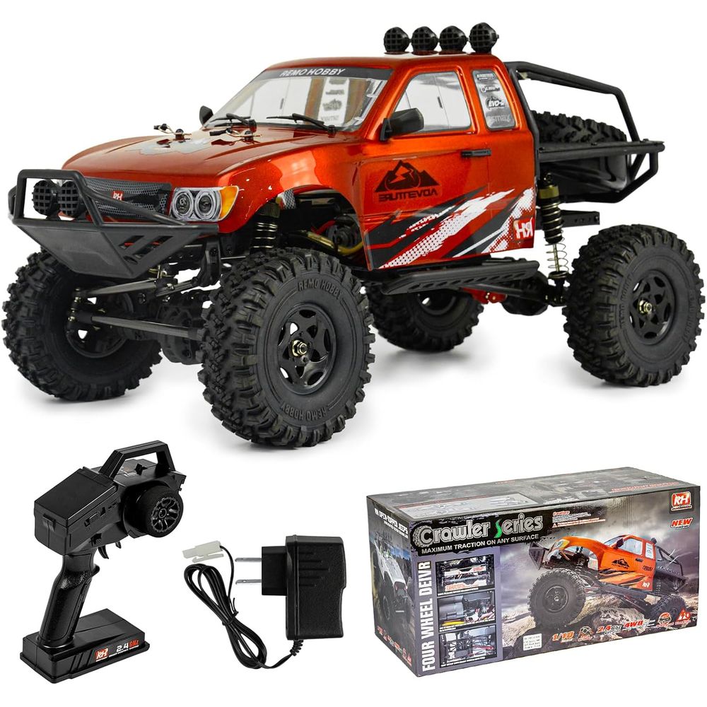 Rc Truck Monster - 1:10 Scale 4WD Rock Crawler RC