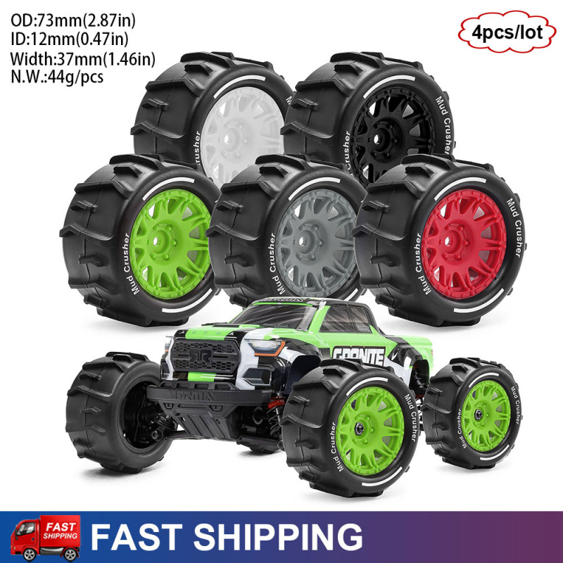 Rc Truck Monster - 4PCS 1/18 73mm Short Course Truck