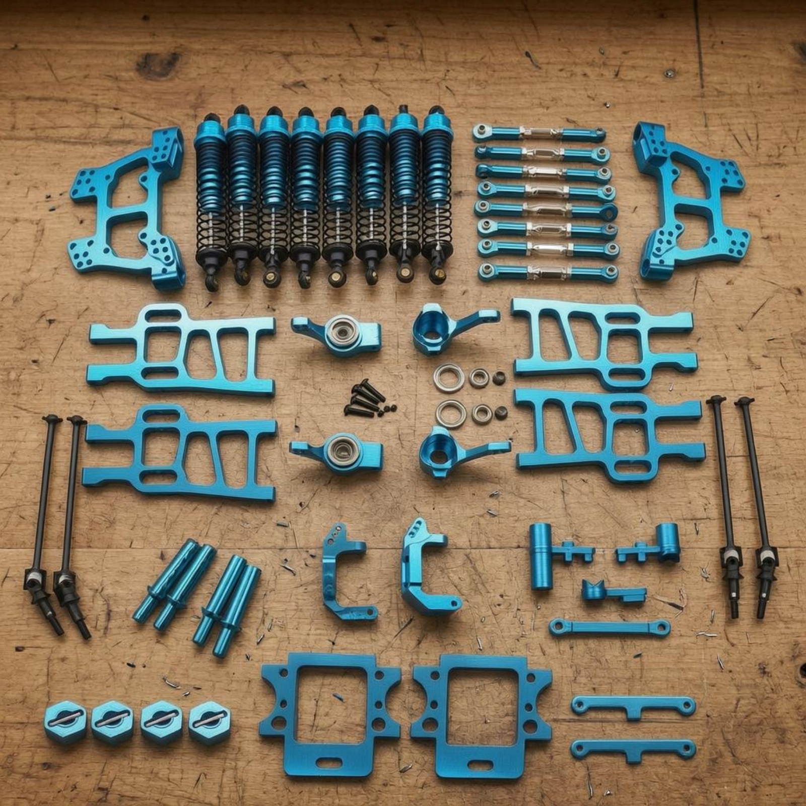 Rc Truck Monster - RC Monster Truck Upgrade Kit Lightweight