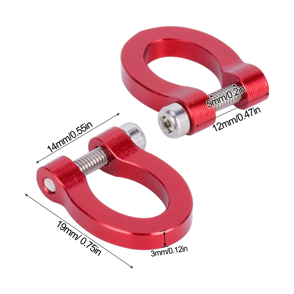 CNC Aluminum Bumper D-ring Tow - Rc Hobby Room のレビューと価格
