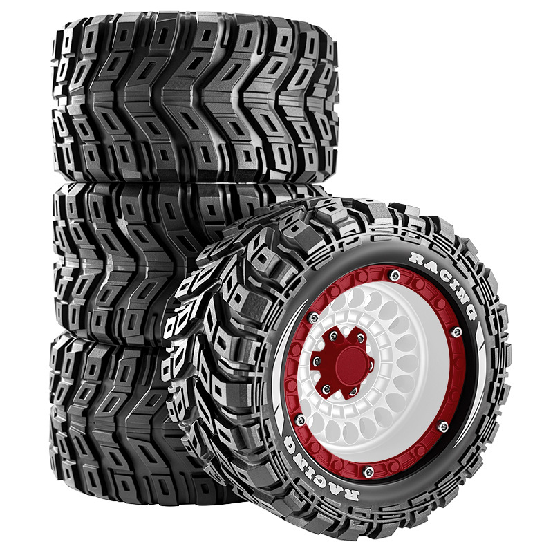 RC Truck Wheel and Tires for 1 - Rc Truck Monster のレビューと価格