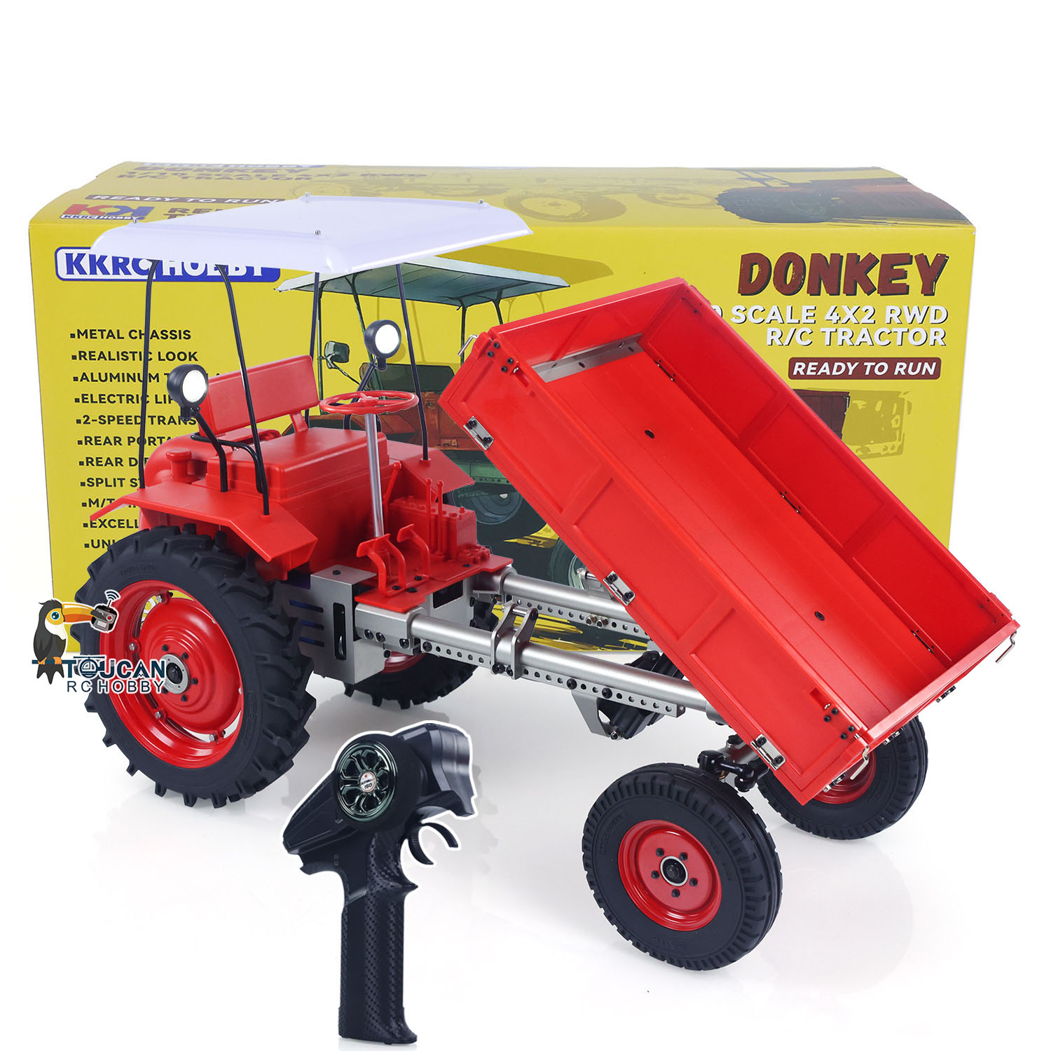 1/10 RC Farm Tractor Car 4x2 M - Rc Hobby Farm のレビューと価格