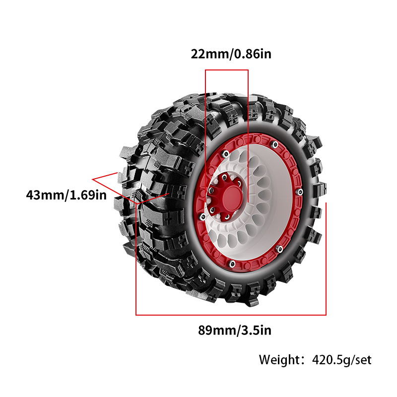 4PC RC Monster Truck High Grip - Rc Truck Monster のレビューと価格