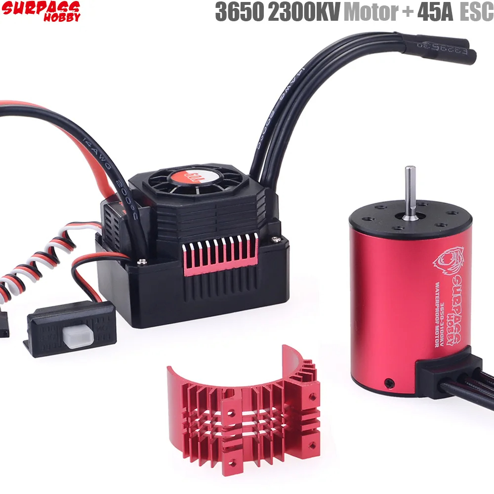 SURPASS HOBBY KK Waterproof Co - Brushless Motor 3650 のレビューと価格