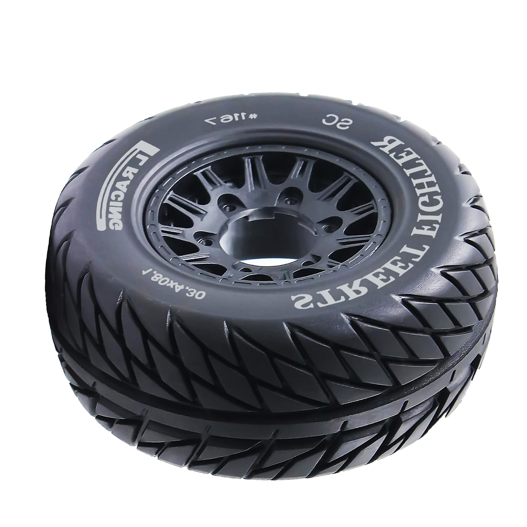 1/10 1/8 RC Truck Tires And Wh - Rc Truck Monster のレビューと価格
