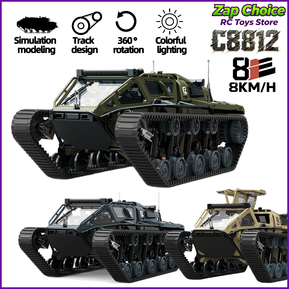 JJRC C8812 1/16 Tracked Tank R - Rc Hobby Pro のレビューと価格