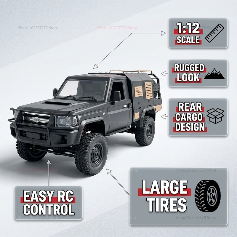 MN82 MN82S RC Crawler Truck 1/ - Rc Hobby Pro のレビューと価格