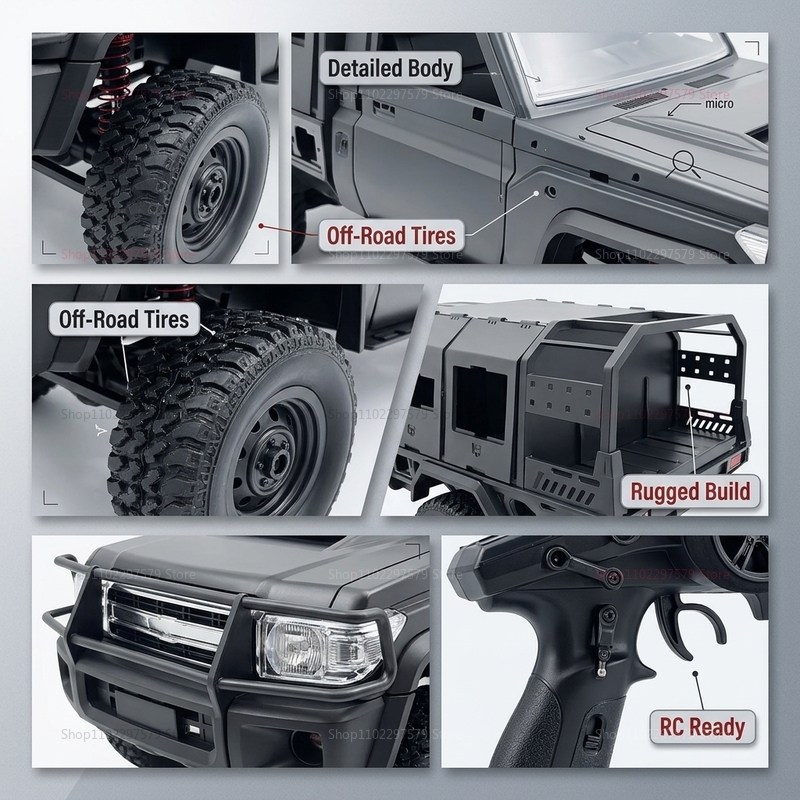 MN82 MN82S RC Crawler Truck 1/ - Rc Hobby Pro のレビューと価格