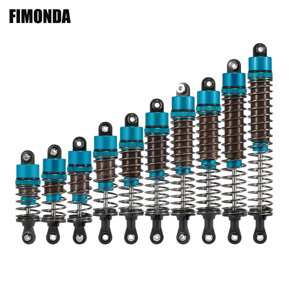 4Pcs Adjustable Oil Filled Sho - Rc Truck Monster のレビューと価格