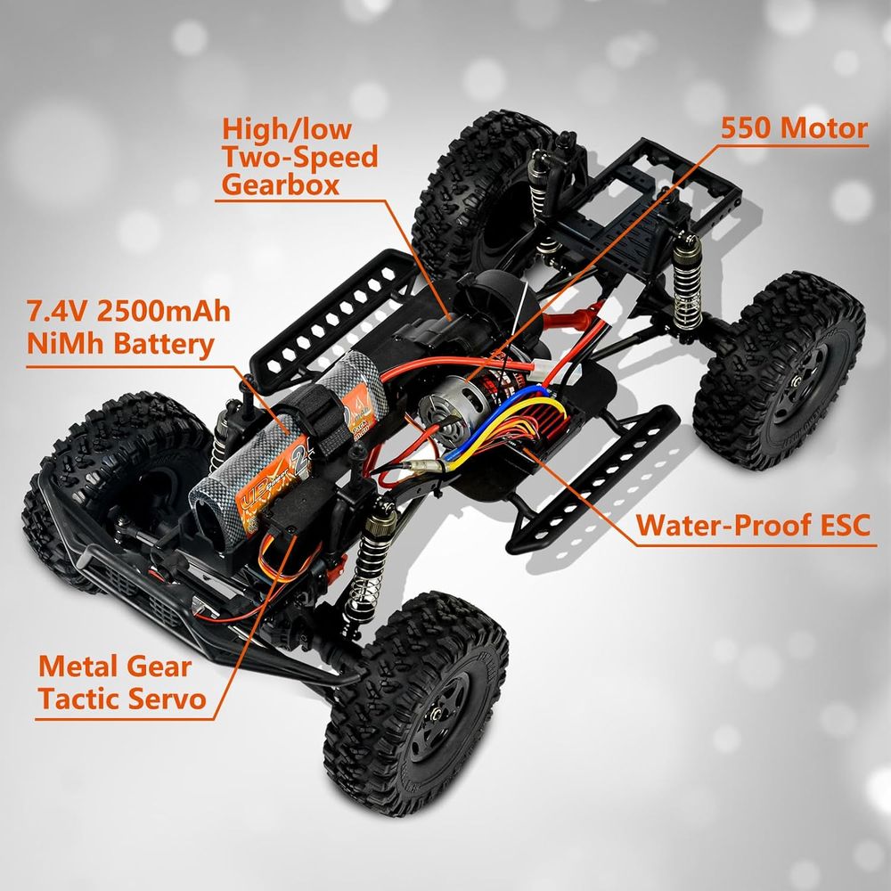 1:10 Scale 4WD Rock Crawler RC - Rc Truck Monster のレビューと価格