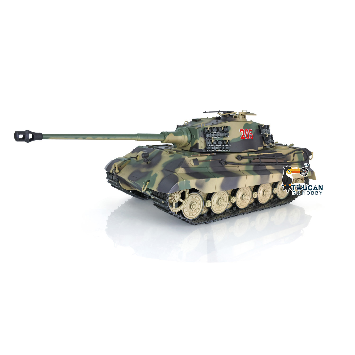 2.4G Heng Long 1/16 RTR RC Tan - Rc Hobby Kings のレビューと価格