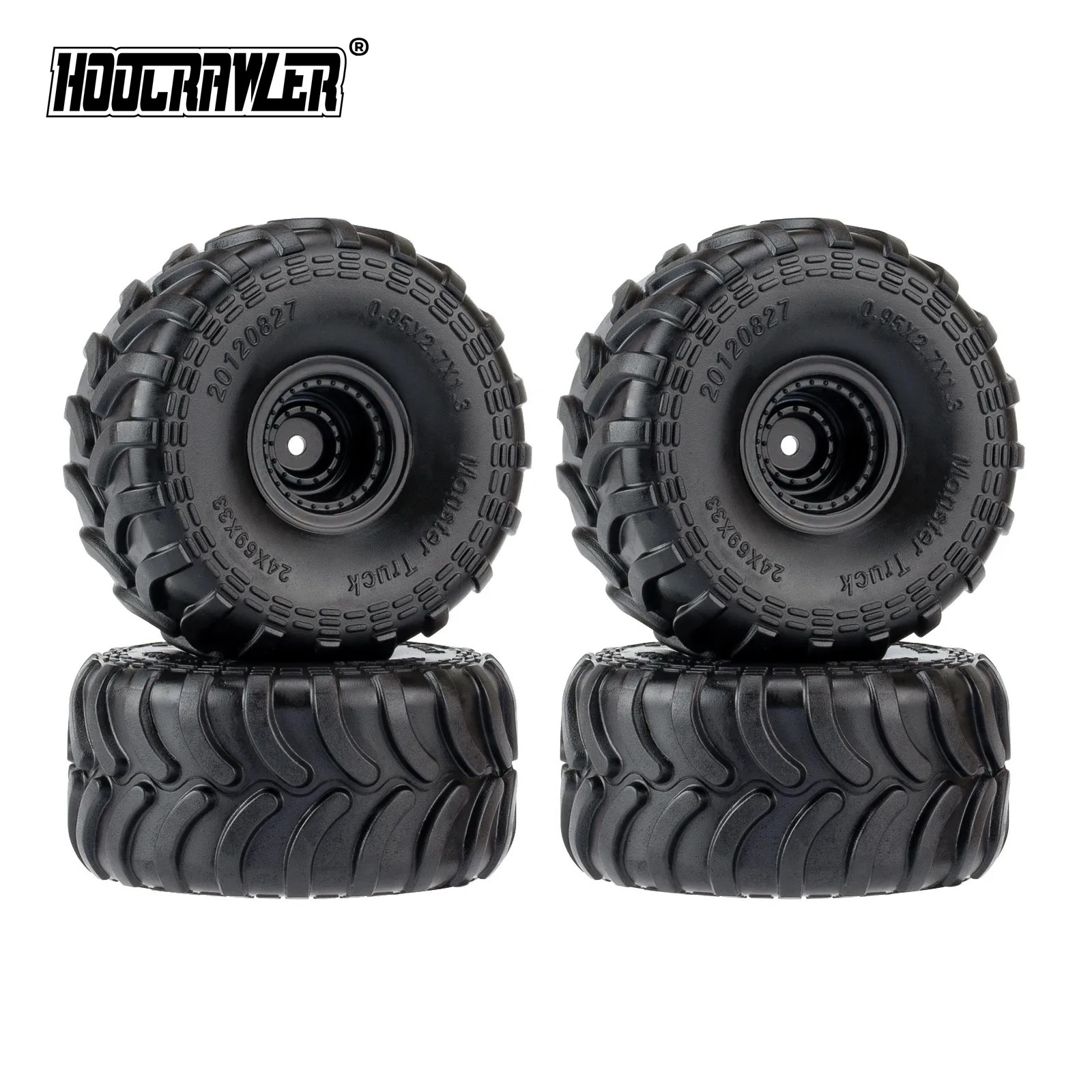 4pcs Monster Truck Tires with  - Rc Truck Monster のレビューと価格