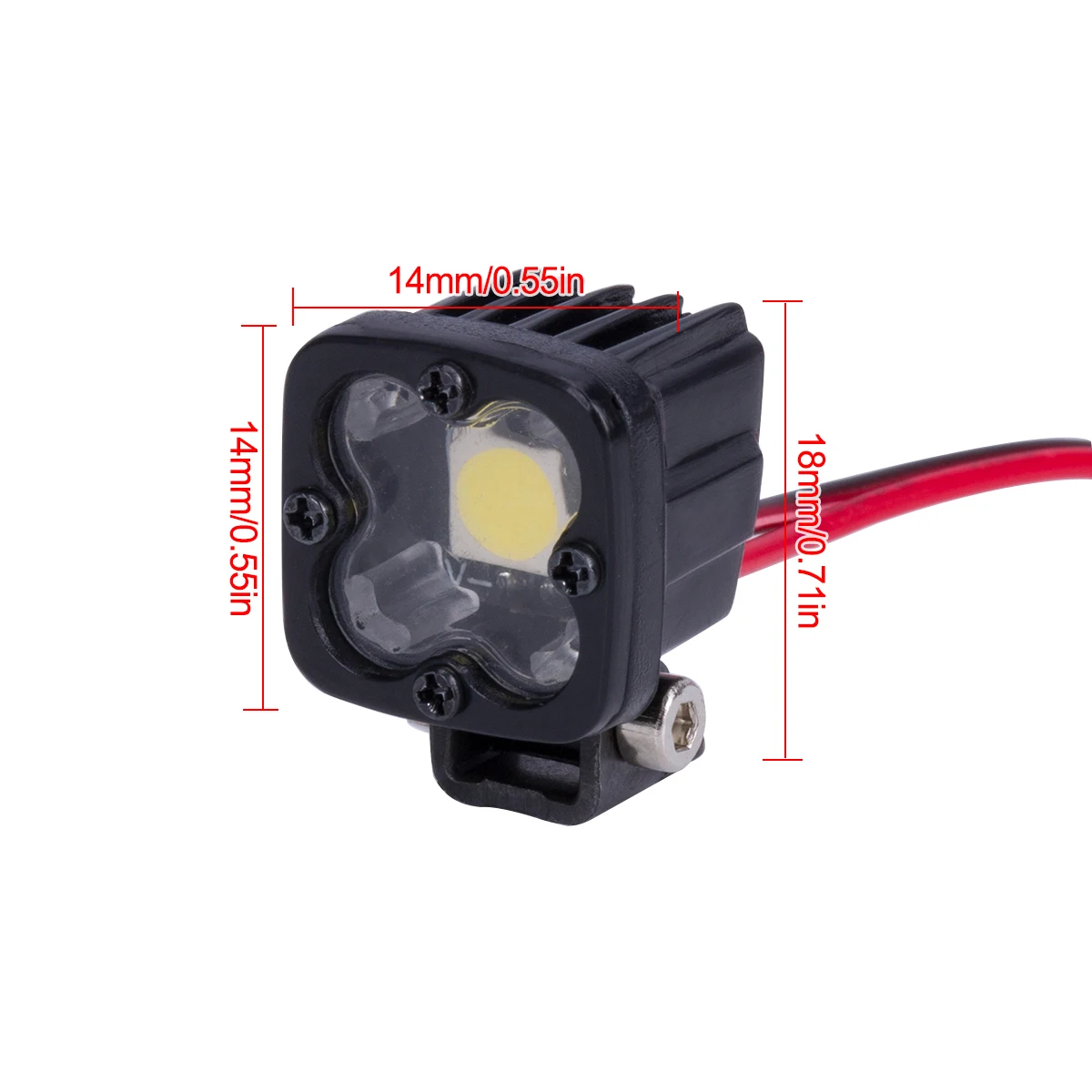 RC Car Square Bright LED Top L - Rc Hobby Room のレビューと価格