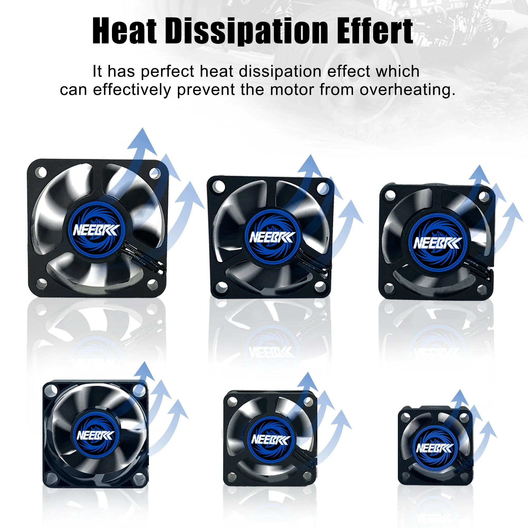 NEEBRC Cooling Fan Heatsink 25 - Brushless Motor 3650 のレビューと価格