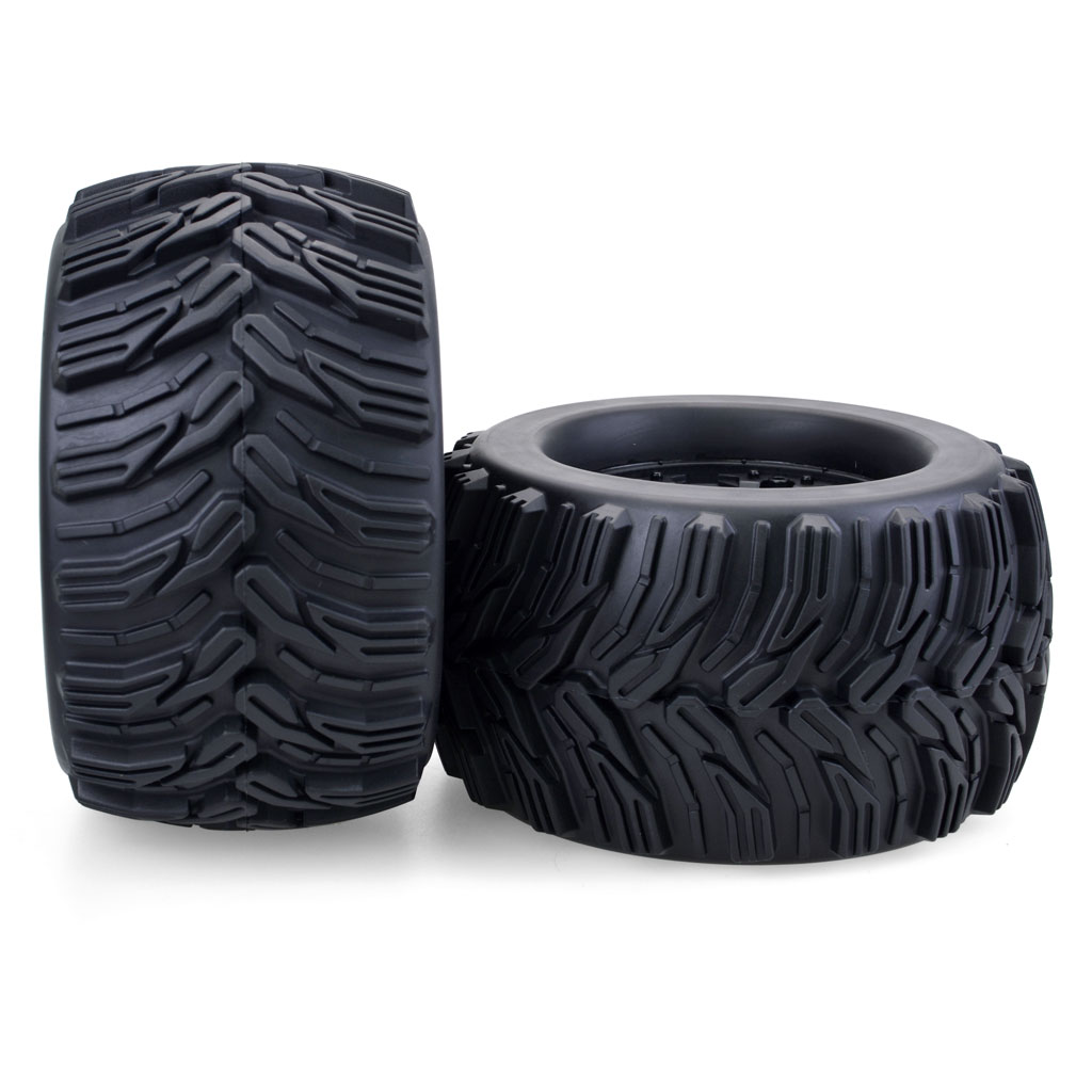 4PCS 1/8 Wheels Tires 170mm 16 - Rc Truck Monster のレビューと価格