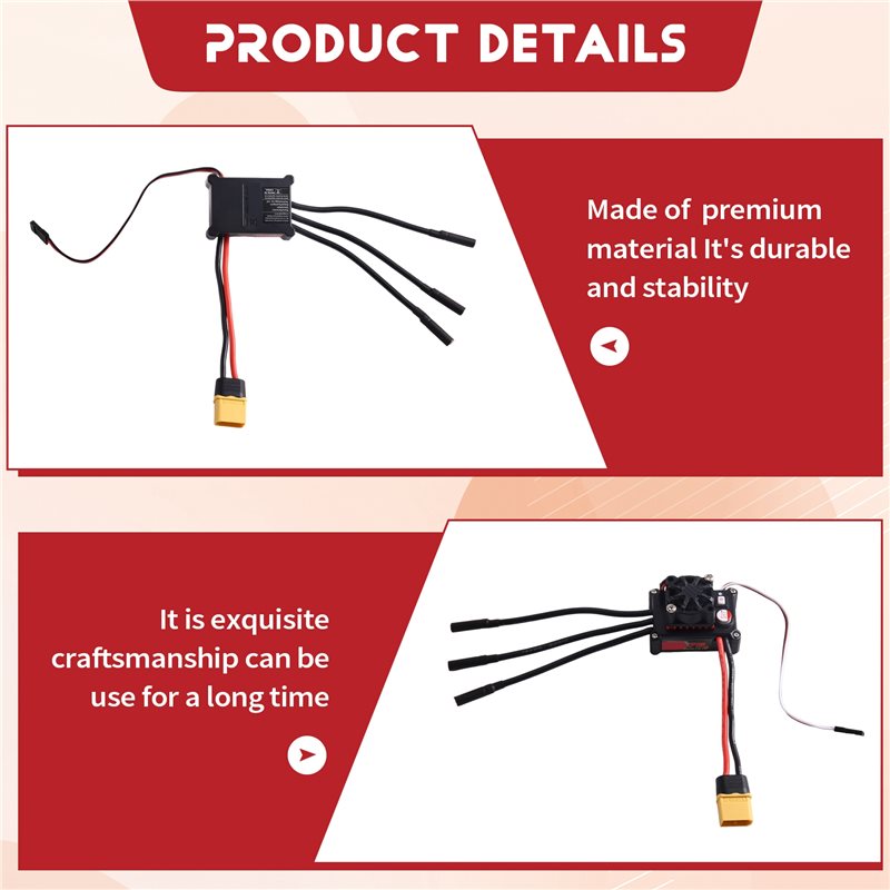 MACH-RC 75A Brushless ESC Elec - Brushless Motor 3650 のレビューと価格
