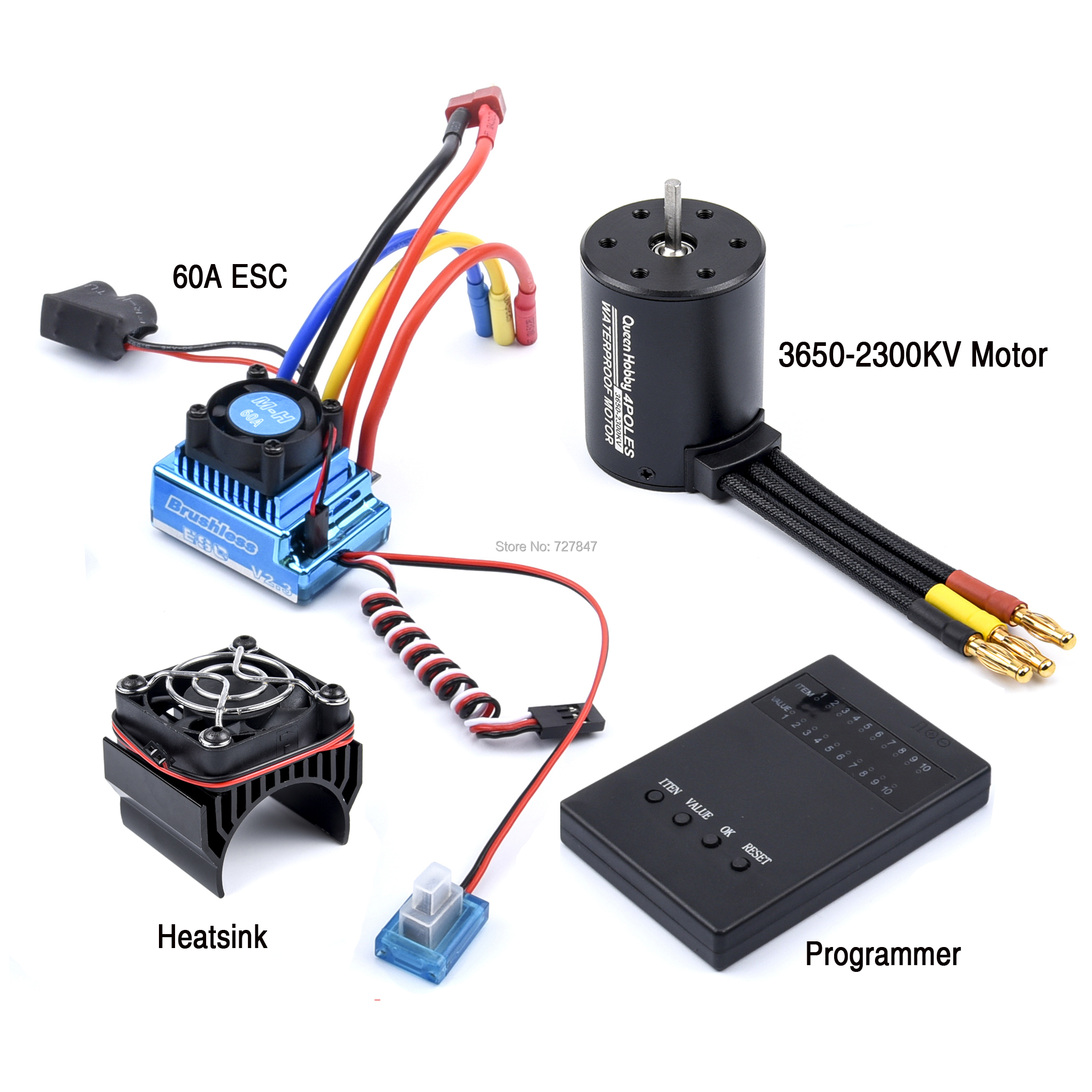 3650 2300KV Brushless Motor &  - Brushless Motor 3650 のレビューと価格