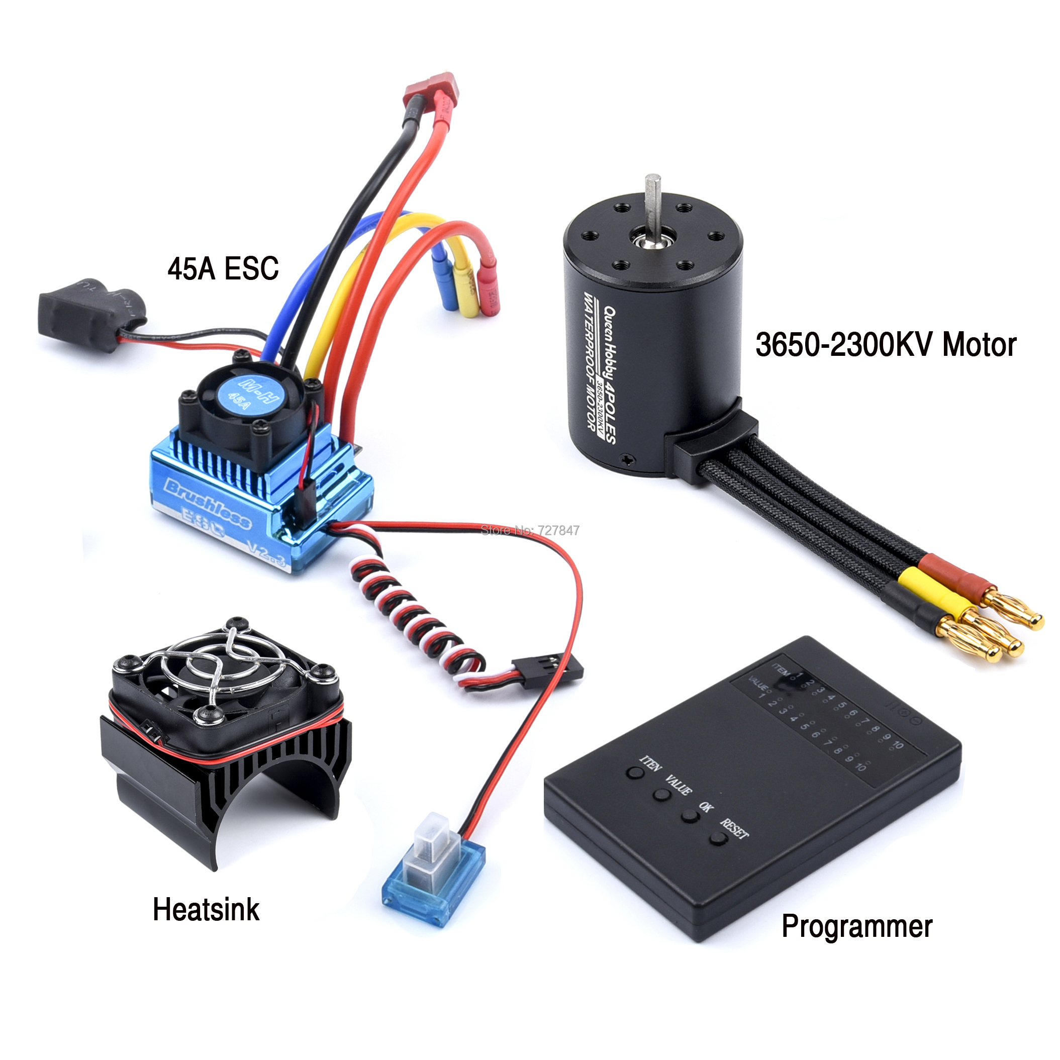 3650 2300KV Brushless Motor &  - Brushless Motor 3650 のレビューと価格